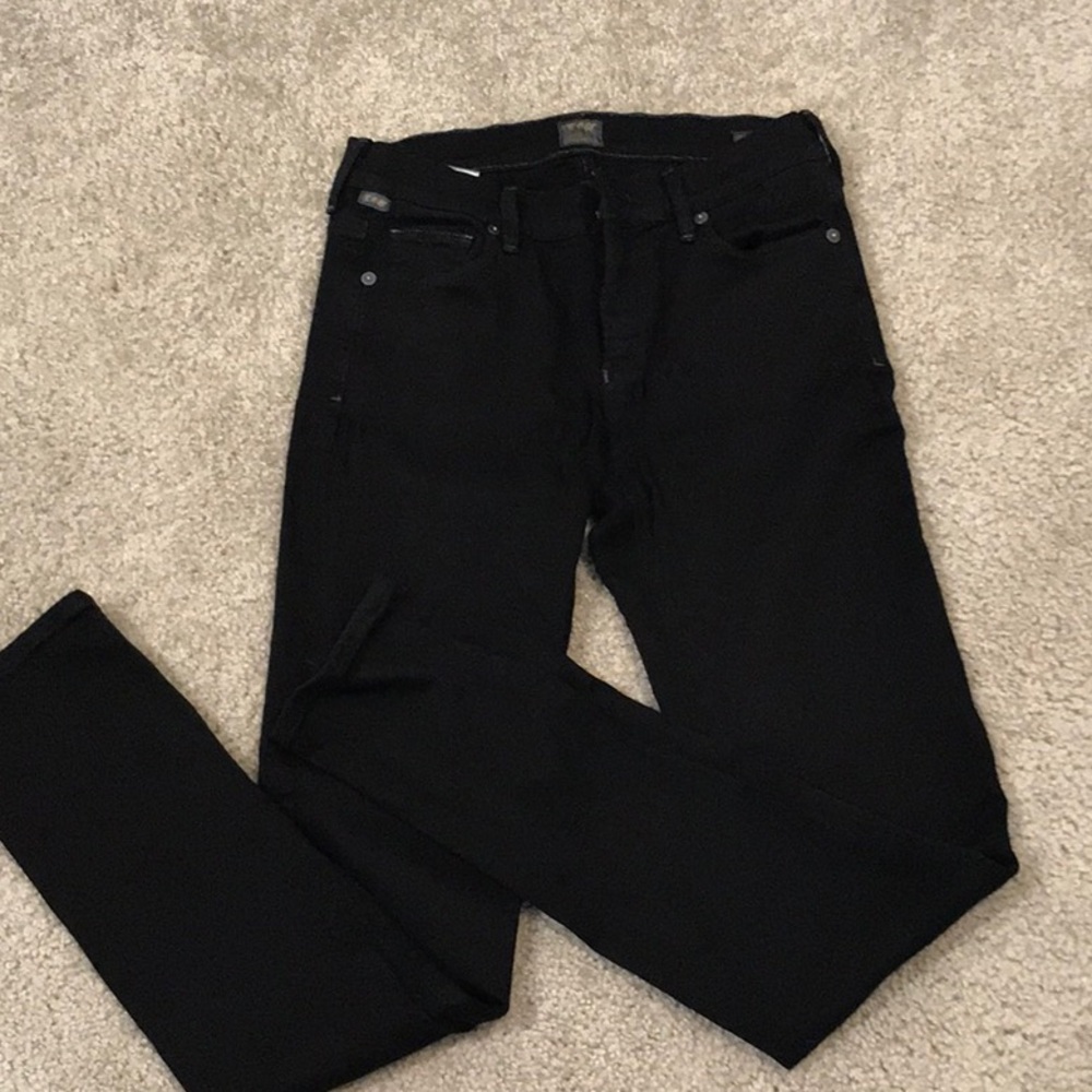 Preowned Citizens of Humanity Jeans - skinny Black Stretch jeans - sz: 29